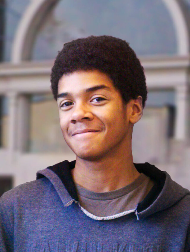 Portrait photograph of Angelo